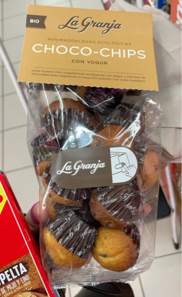 Mini Magdalena choc