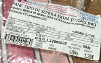 Pane di semolaextra focaccine