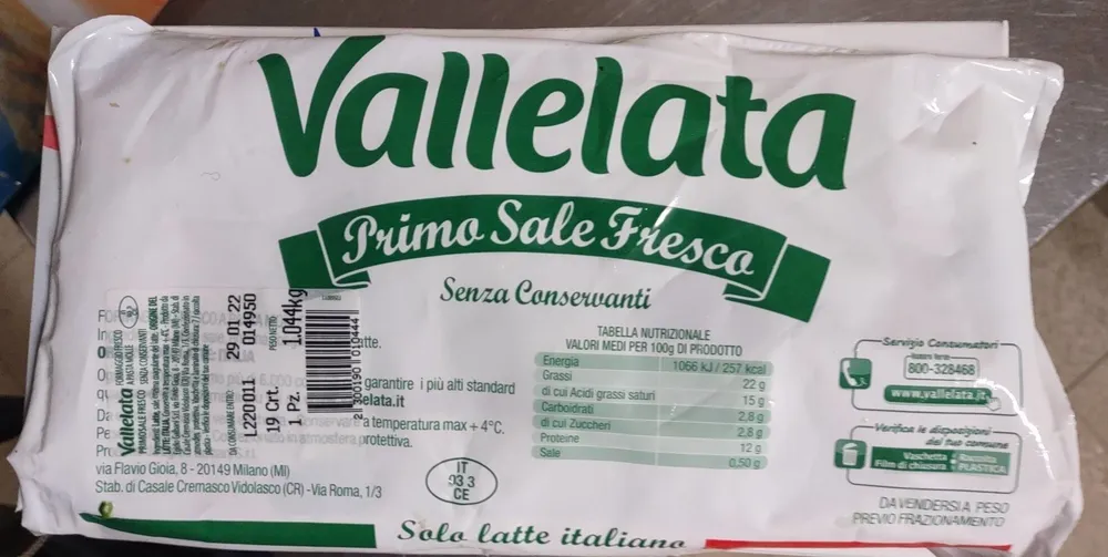 Primo sale fresco