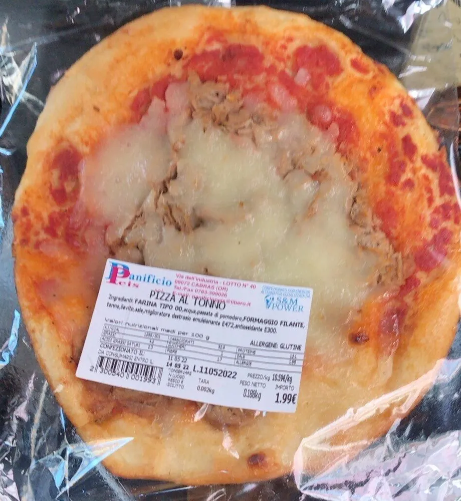 Pizza al tonno