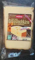 Traunsteiner Grosslochkäse mild geräuchert