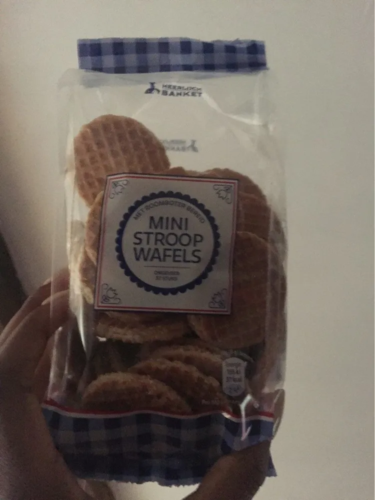 Mini stroopwafels