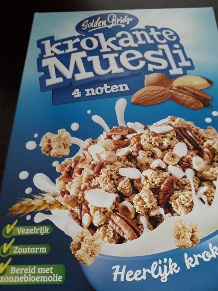 Krokante muesli 4 noix