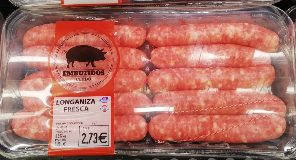 Longaniza fresca de cerdo