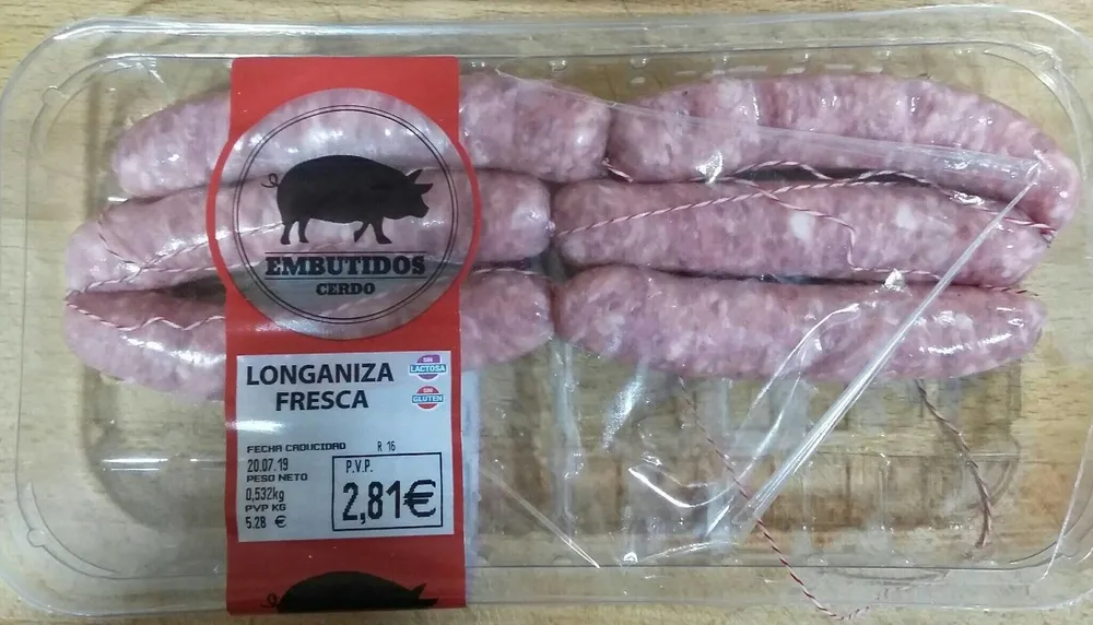 Longaniza fresca de cerdo