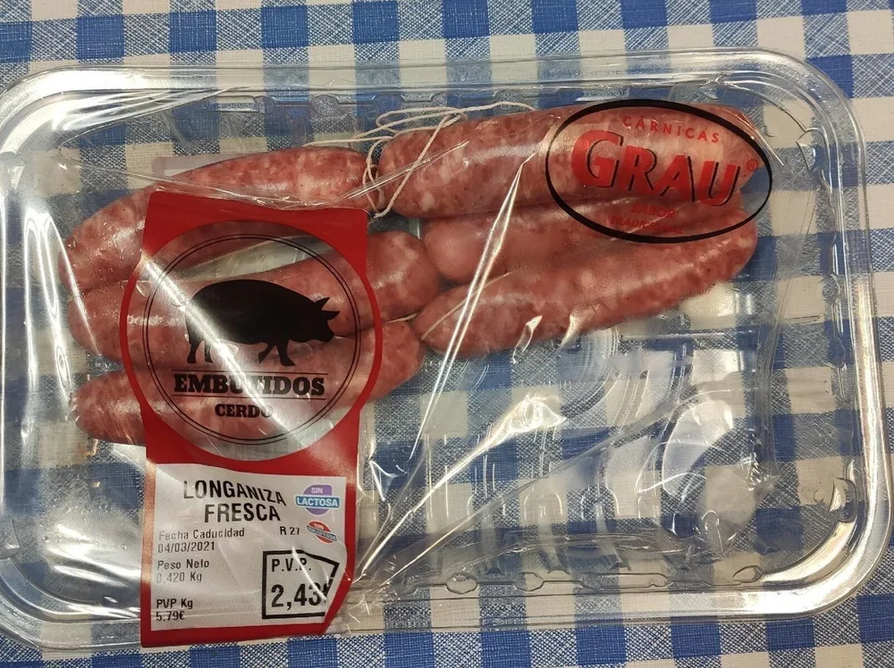 Longaniza fresca Cerdo