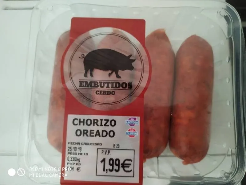 Chorizo oreado
