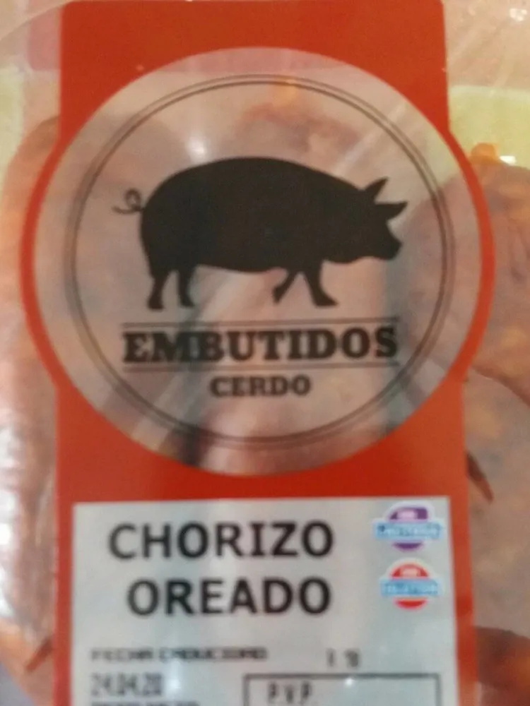 Chorizo de cerdo oreado