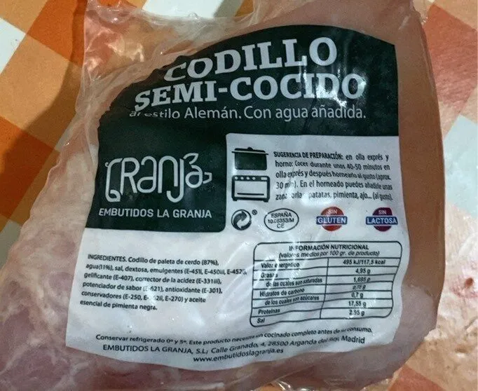 Codillo semicocido