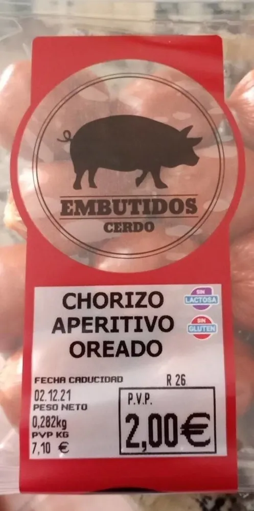 Chorizo aperitivo oreado