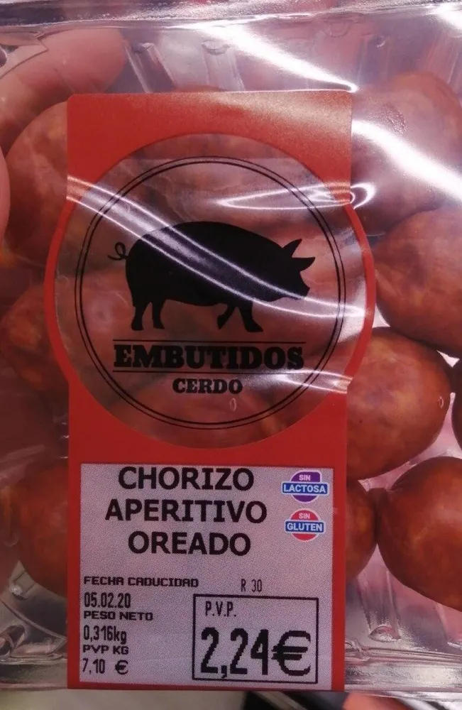 Chorizo aperitivo