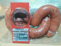Chorizo fresco de cerdo ibérico
