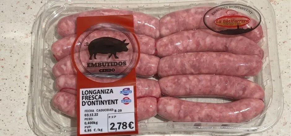 Longaniza fresca d’Ontinyent