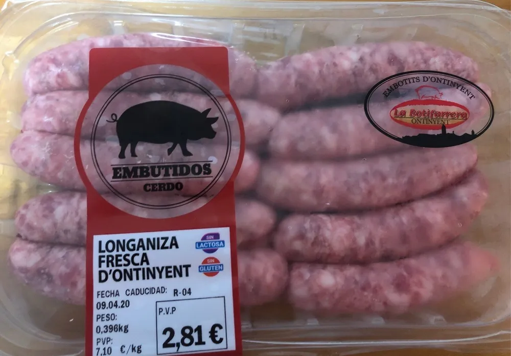 Longaniza Fresca D'Ontiyent