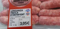 LONGANIZA FRESCA D'ONTINYENT