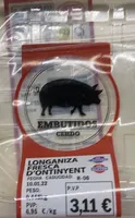 Longaniza fresca d,Ontinyent