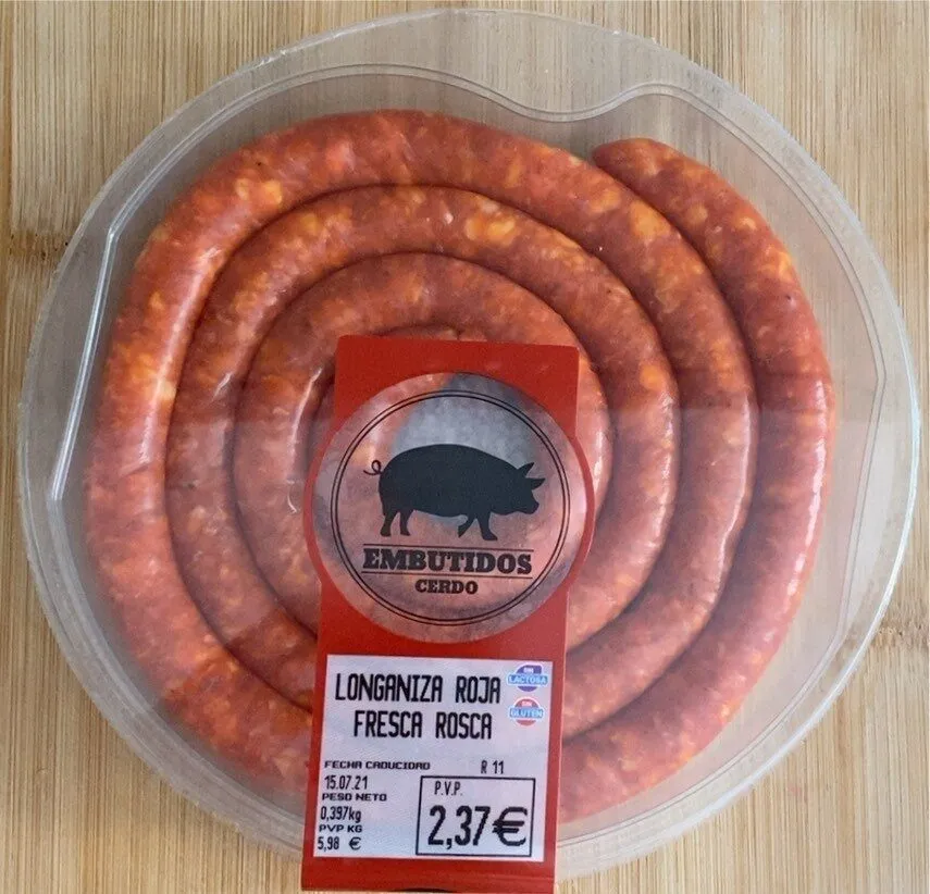 Longaniza Roja Fresca Roja