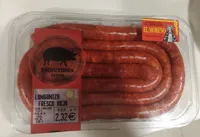 Longaniza fresca roja