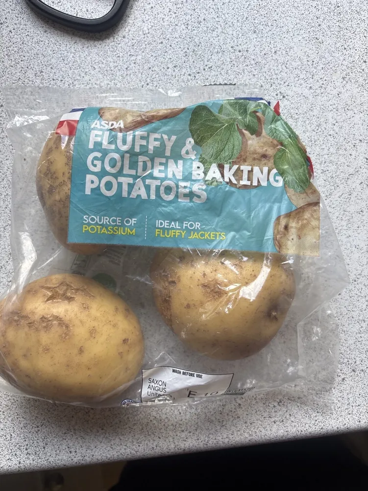 Fluffy Baking Potato’s