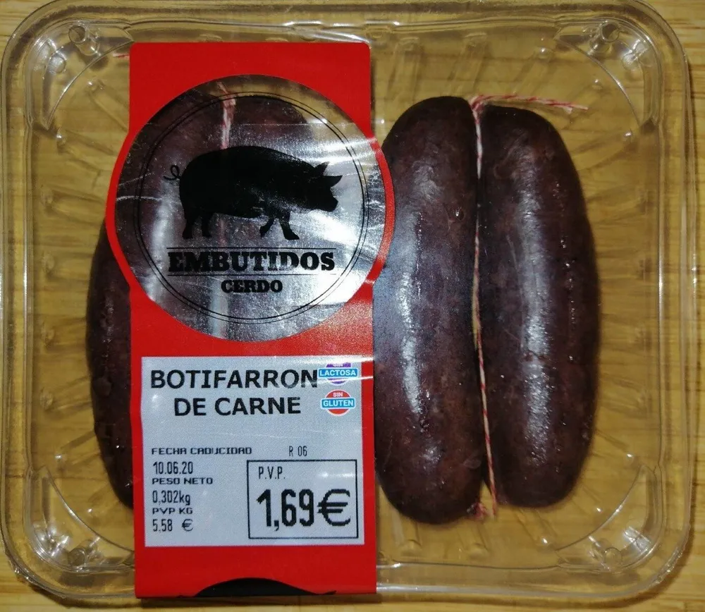 Botifarrón de carne