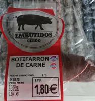 Botifarron de carne