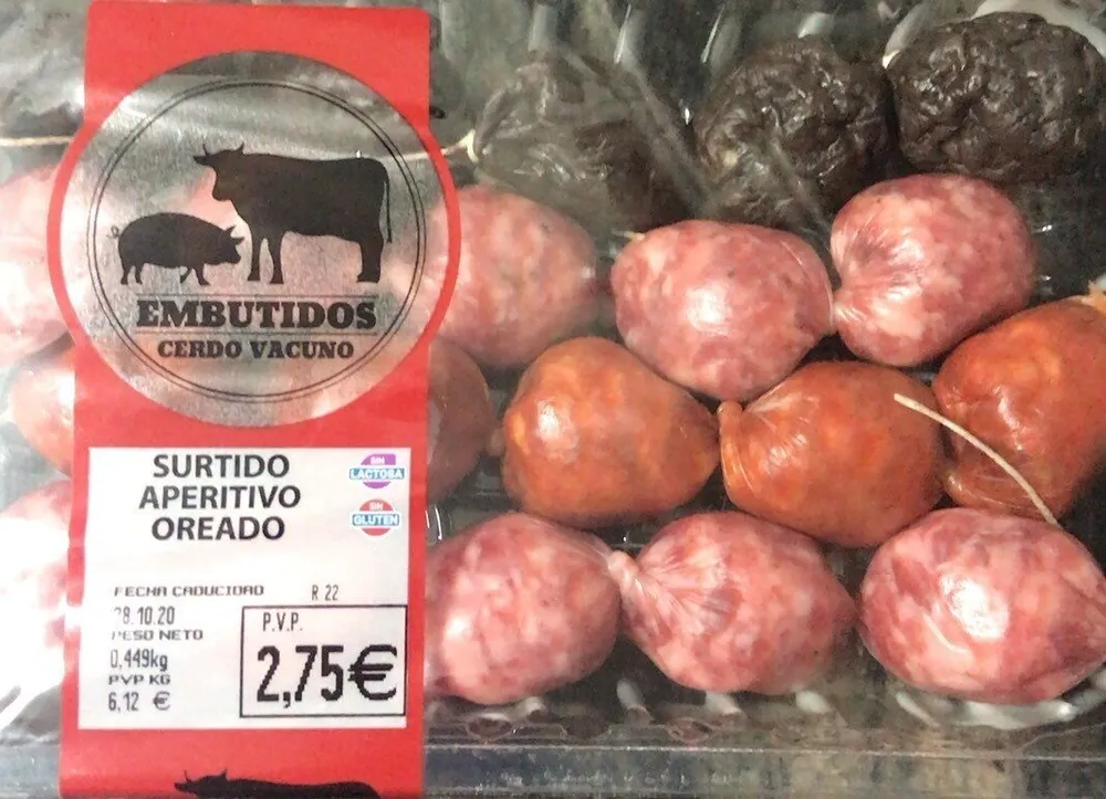 Surtido aperitivo oreado