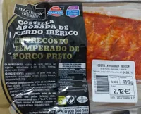 Costilla adobada ibérica