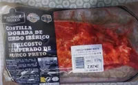 Costilla adobada de cerdo ibérico