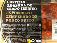 Costilla adobada de cerdo iberico