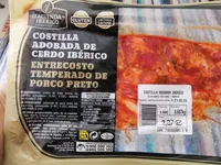 Costilla adobada de cerdo ibérico