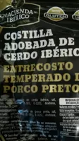 Costilla adobada de cerdo ibérico