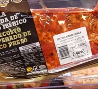 Costilla adobada de cerdo iberico
