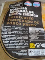 Costillas adobada de cerdo ibérico