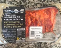 Costilla adobada de cerdo ibérico