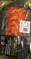 Costilla adobada cerdo iberico