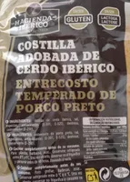 Costilla adobada de cerdo ibérico