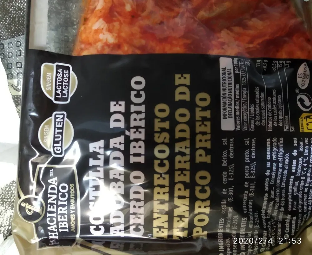 Costilla adobada iberica