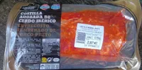 Costilla adobada de cerdo ibérico