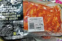 Costilla adobada de cerdo iberico