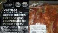 Costilla adobada de cerdo ibérico