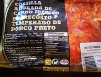 Costilla adobada de cerdo iberico