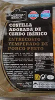 Costilla adobada de cerdo ibérico