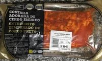 Costilla adobada de cerdo iberico