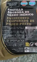 Costilla adobada de cerdo ibérico