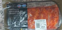 Costilla adobada de cerdo ibérico