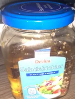 Saladeblokjes in olie met kruiden