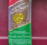 Morcilla verduras