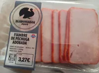 Fiambre de pechuga adobada de pavo