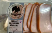 Fiambre de pechuga de pavo adobada