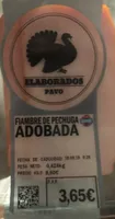 Fiambre de pechuga adobada